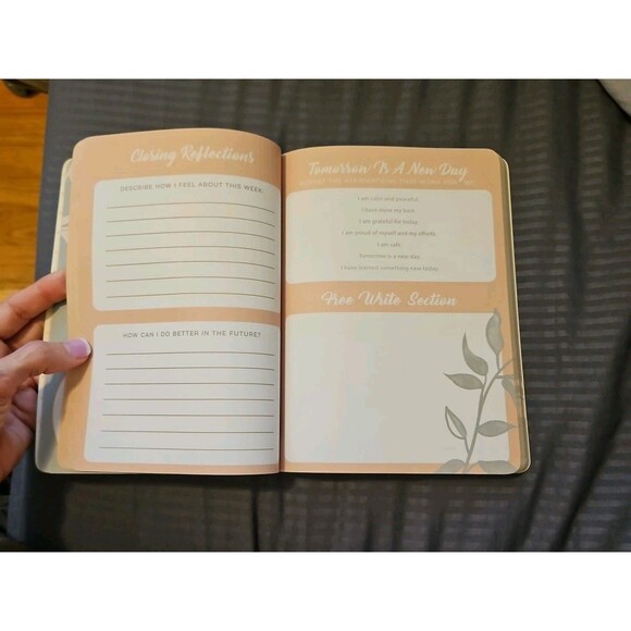 Punch Studio Softcover Guided Journal Retired Lemon Tree Design New - Picture 10 of 13